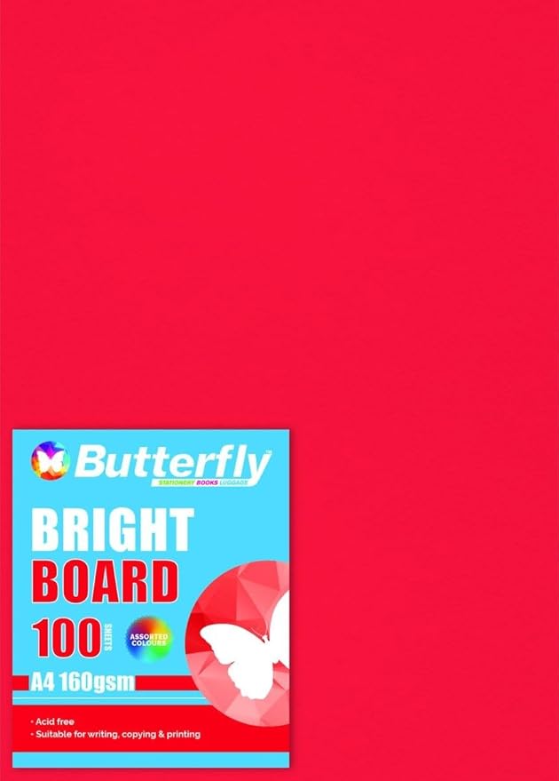 Butterfly A4 Bright Board (100)