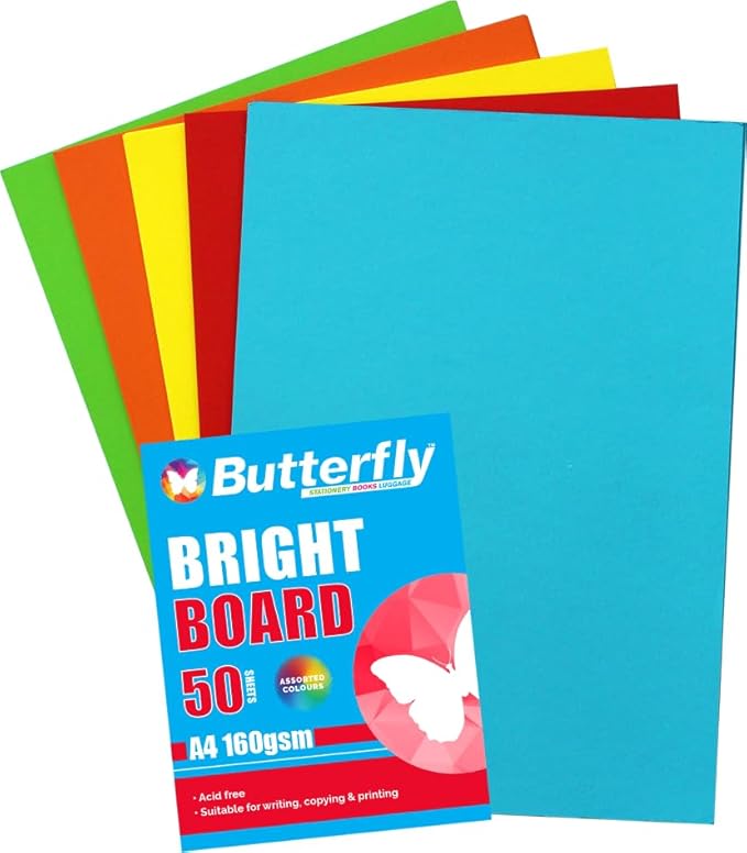 Butterfly A4 Board (50 Pack)