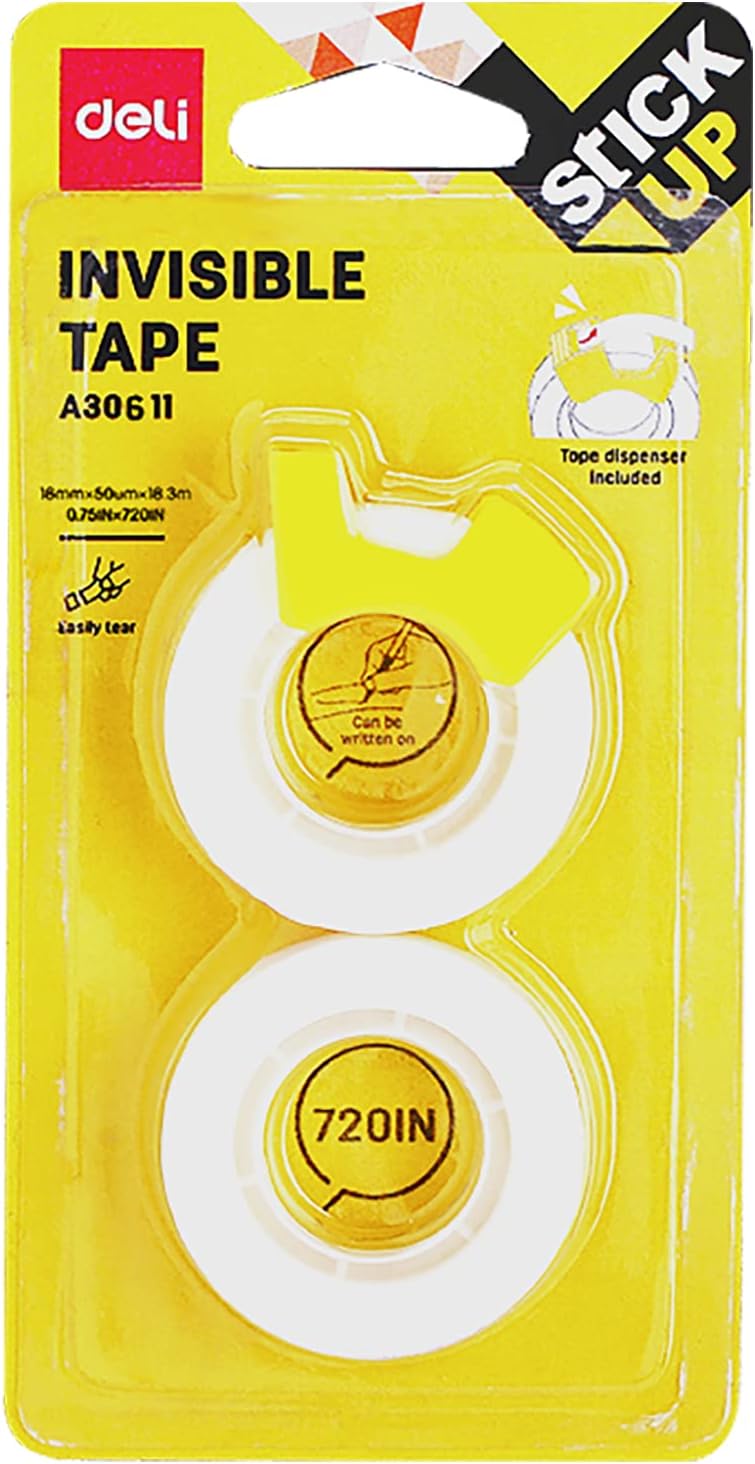 Deli 30611 Invisible Tape