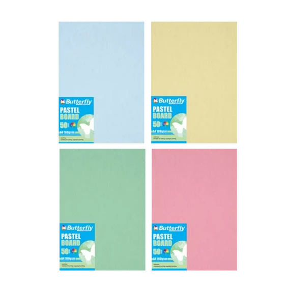 Butterfly A4 Board (50 Pack)