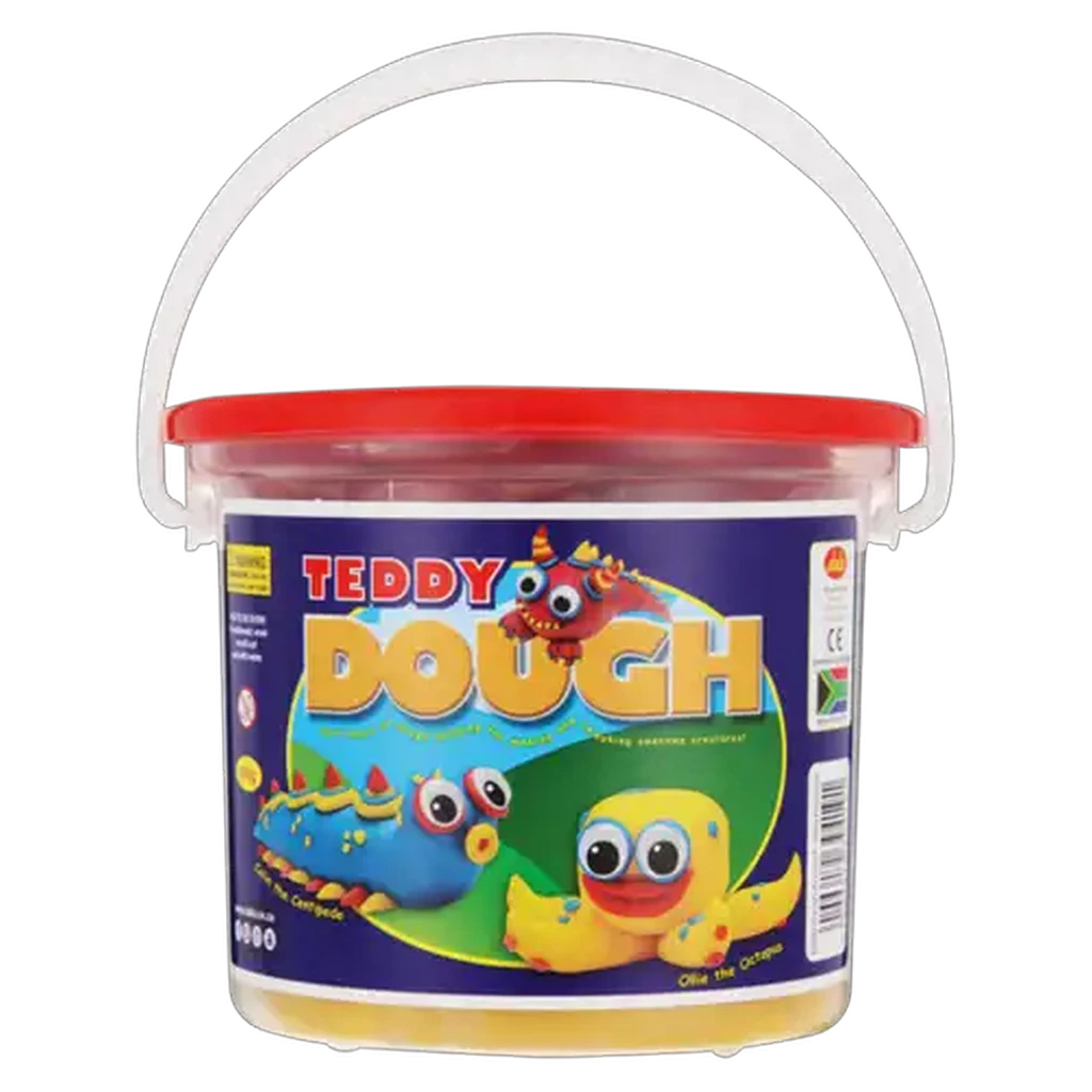 Teddy Playdough 500g Tub
