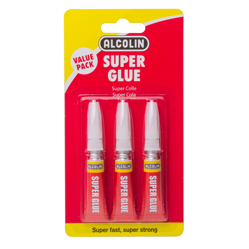 Alcolin Superglue 3 x 3g