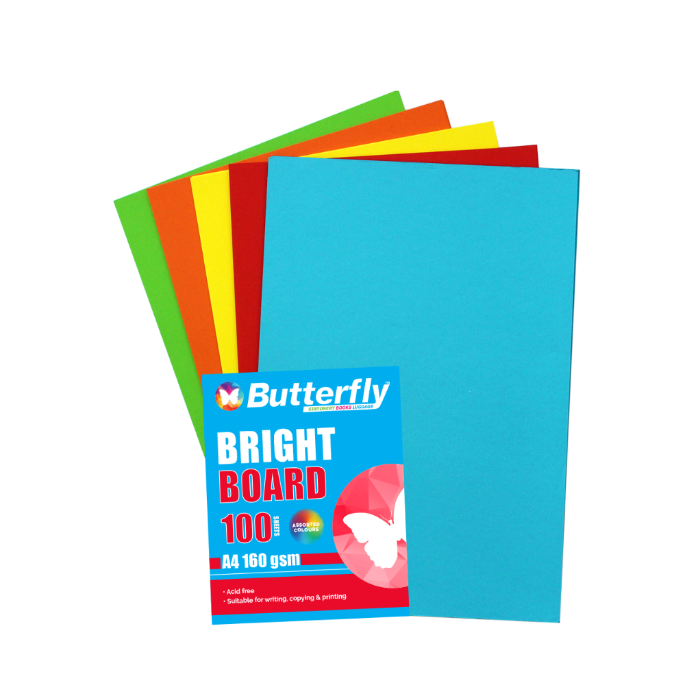 Butterfly A4 Bright Board (100)