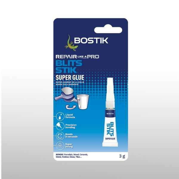 Bostik Super Glue Blits Stik Gel 3g