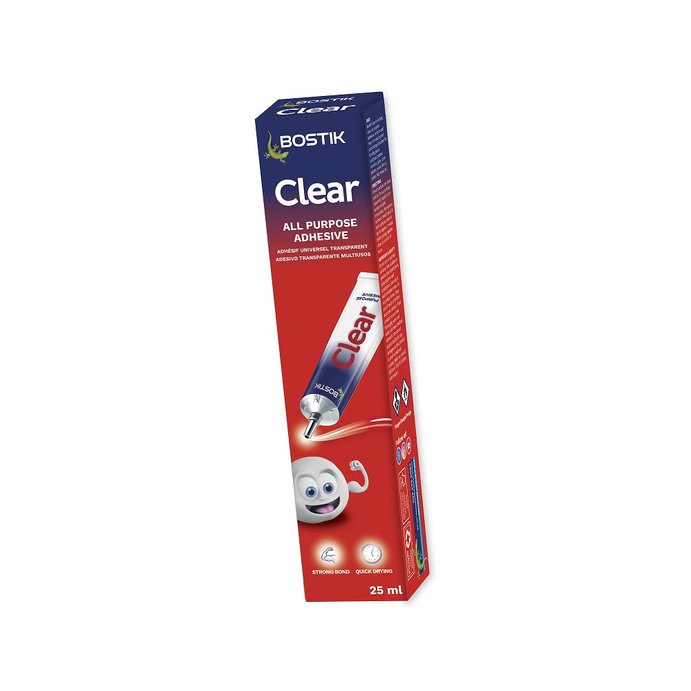 Bostik Clear Glue 25ml Box