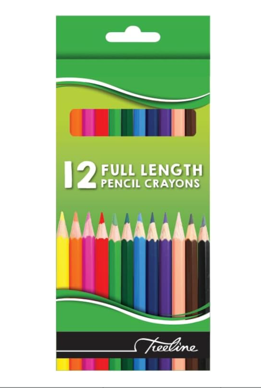 Treeline Pencil Colours 12's