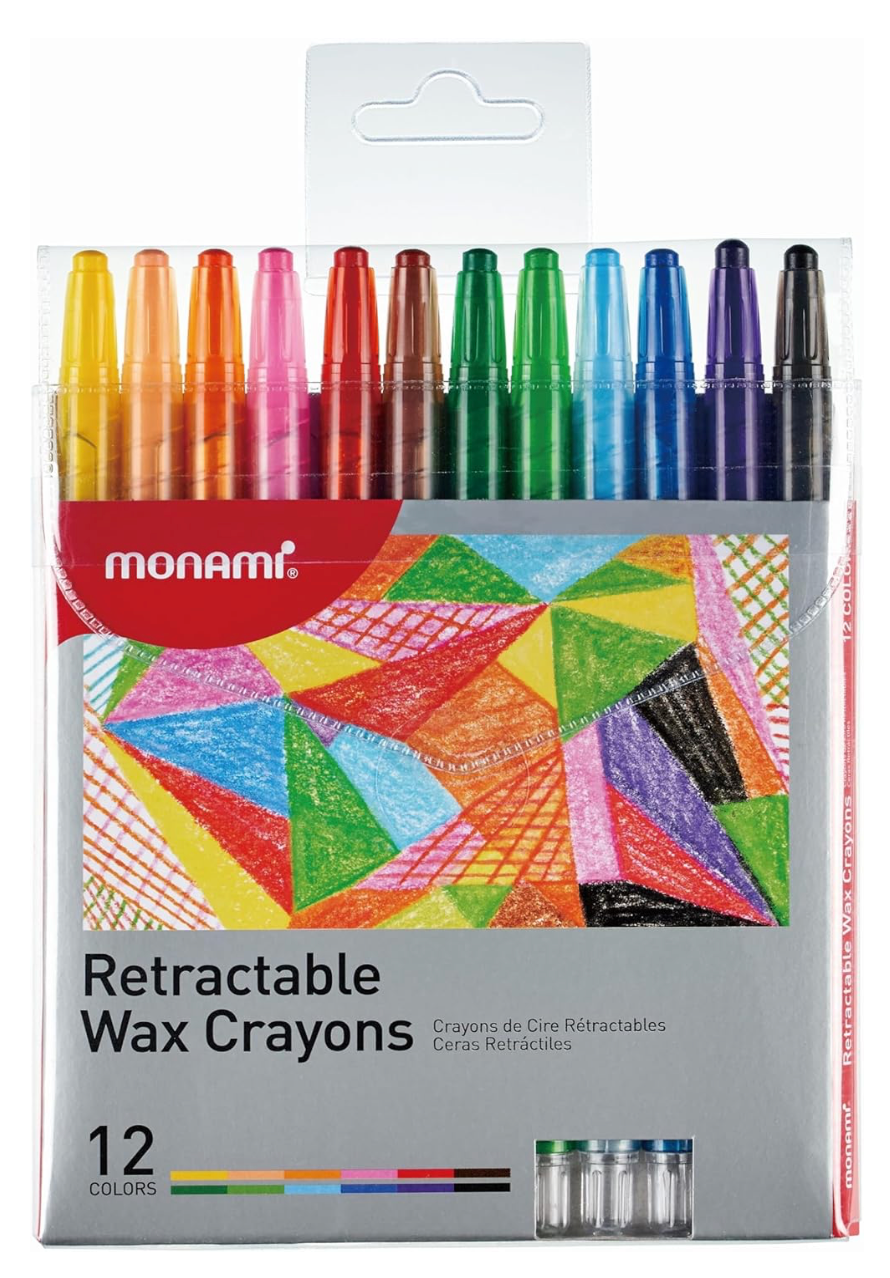 Monami Twist Crayons 12's