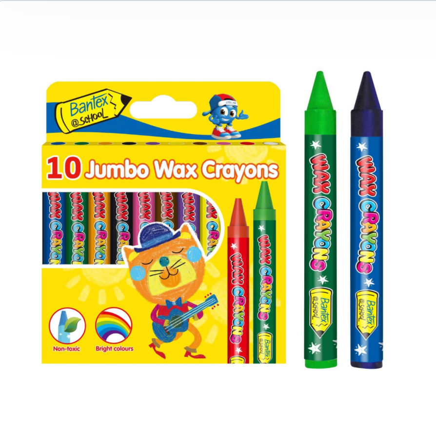 Bantex Regular Crayons 12's
