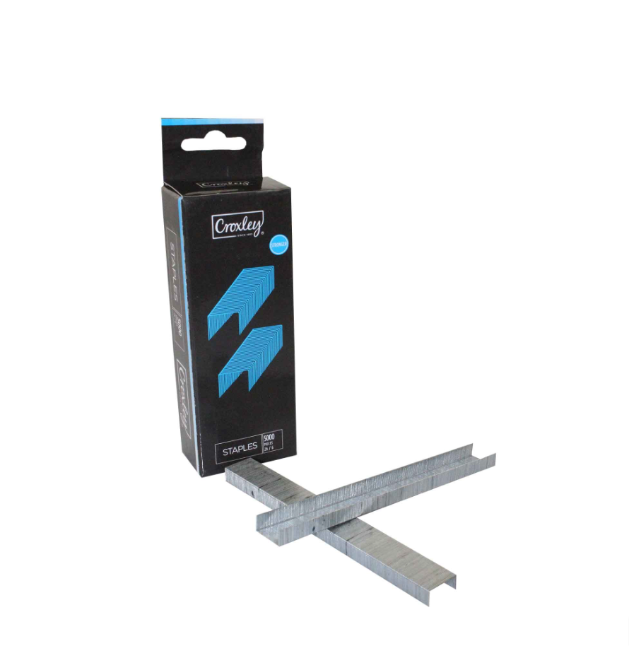 Croxley Staples 26/6 box 5000