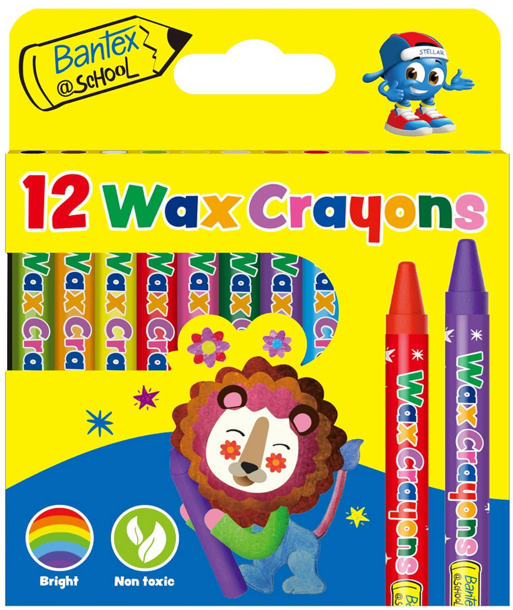 Bantex Regular Crayons 12's