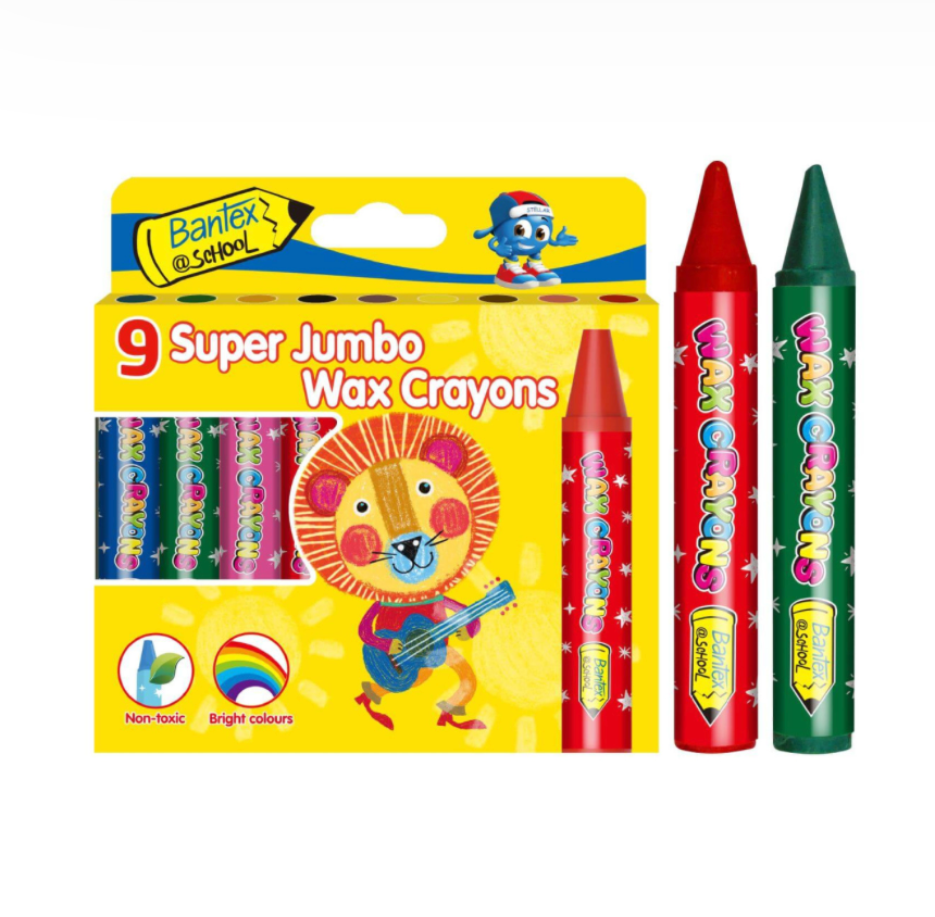 Bantex Regular Crayons 12's