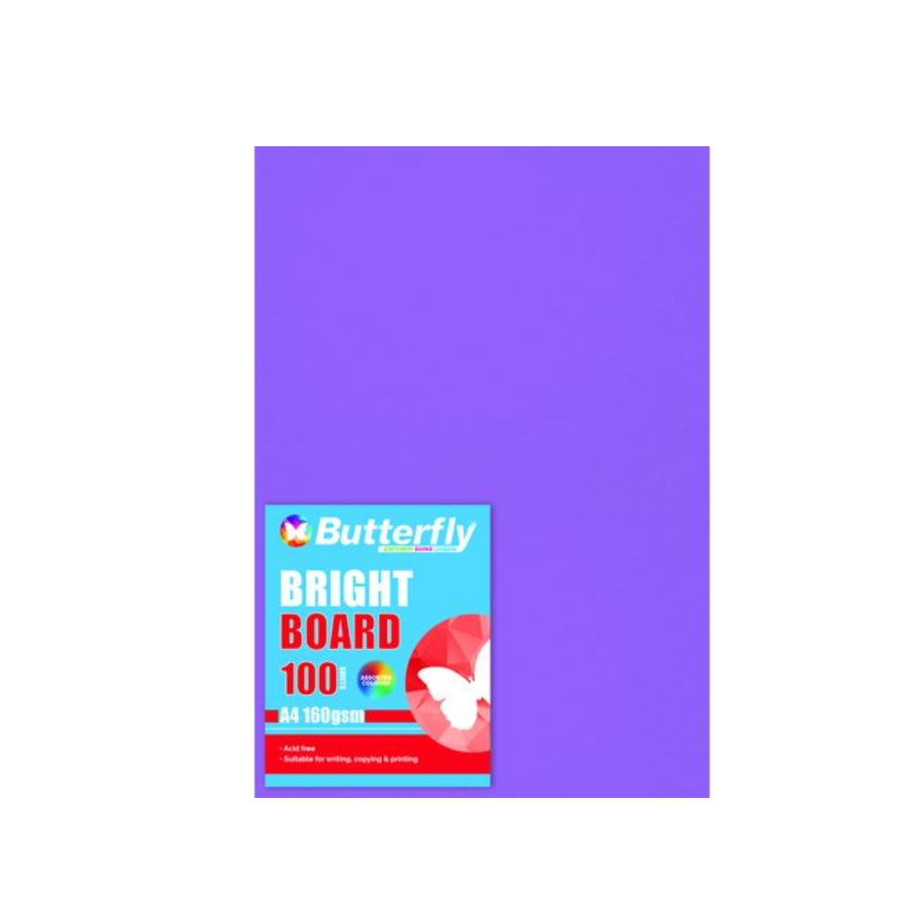 Butterfly A4 Bright Board (100)