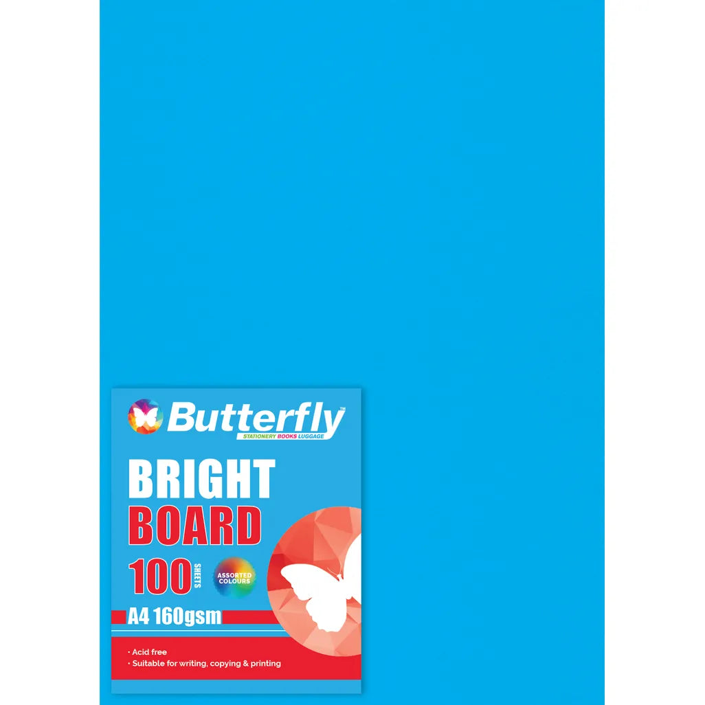 Butterfly A4 Bright Board (100)