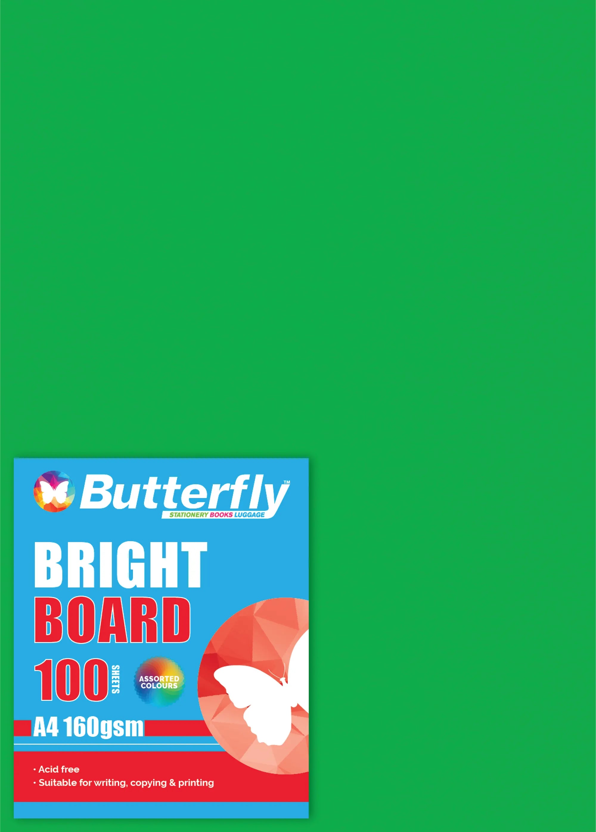 Butterfly A4 Bright Board (100)