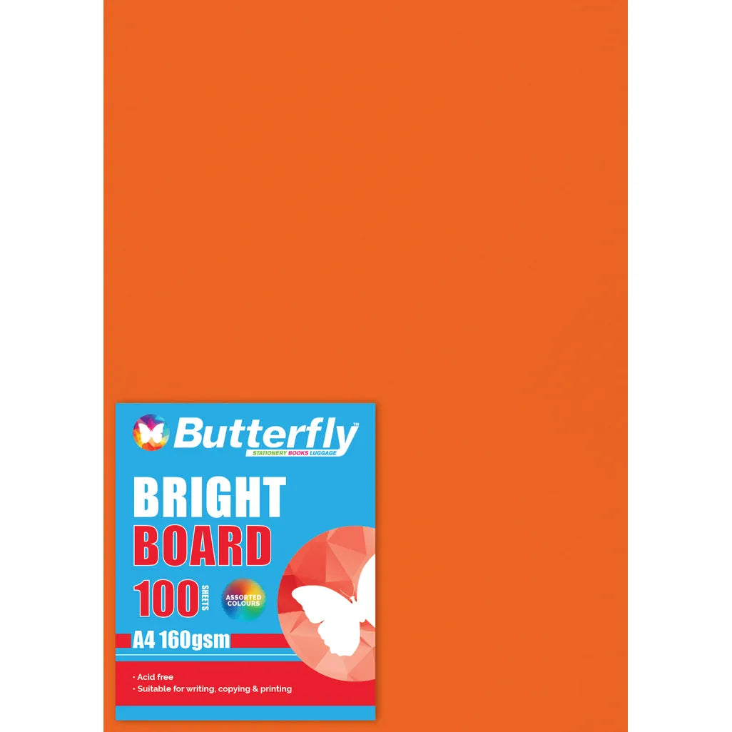 Butterfly A4 Bright Board (100)