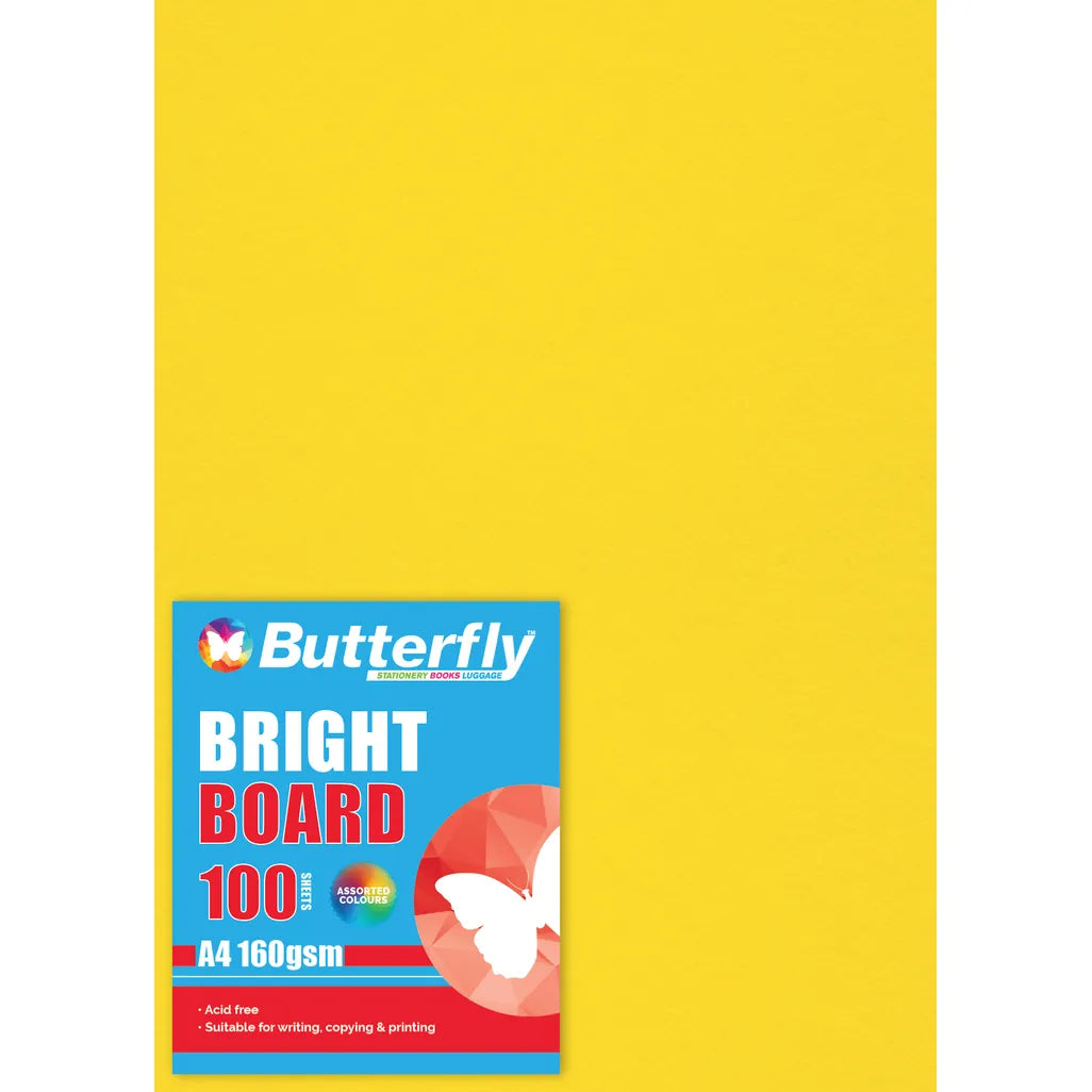 Butterfly A4 Bright Board (100)