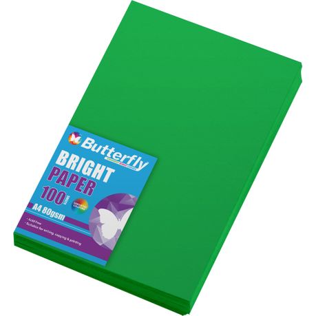 Butterfly A4 Bright Paper (100 Sheets)
