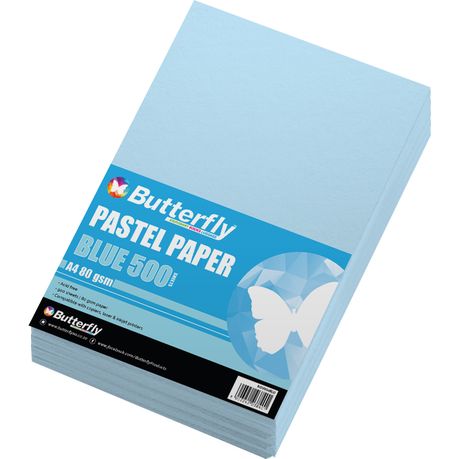 Butterfly A4 80g Pastel Paper (500 Sheets)