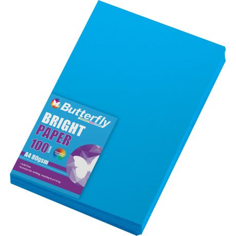 Butterfly A4 Bright Paper (100 Sheets)